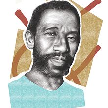 Lee "Scratch" Perry Ein Projekt aus dem Bereich Traditionelle Illustration, Porträtzeichnung, Verlagsdesign, Editorial Illustration, Digitale Illustration, Bleistiftzeichnung und Illustration mit Tinte von Paul Ryding - 03.08.2021