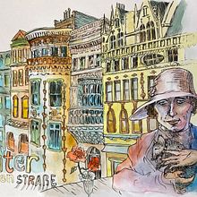 My project in Artistic Watercolor Sketching: Dare to Express Your Ideas course. Projekt z dziedziny Kreat, wność,  R, sunek, Malowanie akwarelą, Sketchbook, Trad, c, jna ilustracja i Sketching użytkownika Rasmus Tønnesen - 20.09.2021