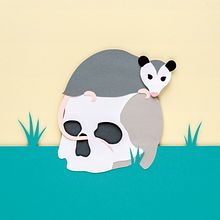 La zarigüeya de Schrödinger. Traditional illustration, Design, Arts, Crafts, and Editorial Design project by Beatriz Costo - 09.20.2021