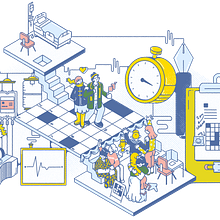 Solver Stories- The New York Times. Een project van Redactionele illustratie van Ana Pérez López - 20.09.2021