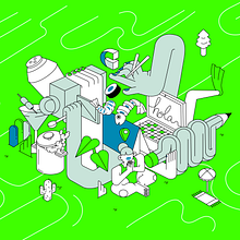 Culture Trip Experiences. Een project van Digitale illustratie,  Ontwerp, Traditionele illustratie y  Reclame van Ana Pérez López - 20.09.2021