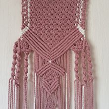 Mi Proyecto del curso: Técnicas de macramé circular. Projekt z dziedziny Craft,  Dekoracja wnętrz,  Tkactwo i Makrama użytkownika Sophie Gonzalez - 20.09.2021