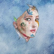 Mon projet du cours : Portrait illustré à l’aquarelle. Projekt z dziedziny Trad, c, jna ilustracja,  Sztuki piękne,  Malarstwo,  R, sunek, Malowanie akwarelą, Portret,  R, sunek art, st i czn użytkownika sophiepetipoi - 20.09.2021