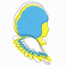 Afro Angels. Een project van Traditionele illustratie van Jo Thomas - 27.12.2019