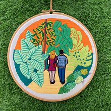 My project in Introduction to Botanical Embroidery course. Embroider project by crisaarm - 08.31.2021
