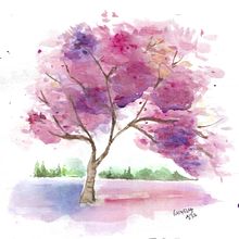 Florais. Een project van Traditionele illustratie van Rafaela Rosário - 20.09.2021
