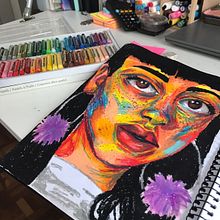 Outros Trabalhos. Een project van Traditionele illustratie, Ontwerp van personages,  Beeldende kunst, Schilderij, Tekening met potlood y  Tekening van biancascarpin - 20.09.2021