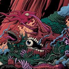 POP EVIL VERSATILE. Design, and Traditional illustration project by Pedro Correa - 02.28.2021