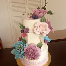 Mi Proyecto del curso: Flores de azúcar para cake design. Design, e DIY projeto de Luz Mariana Sánchez Santiago - 21.09.2021