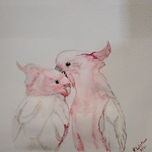 My project in Expressive Animal Portraits in Watercolor course. Projekt z dziedziny Trad, c, jna ilustracja, Malowanie akwarelą, R, sunek realist, czn, Ilustracja naturalist i czna użytkownika Raelene Watson - 18.09.2021