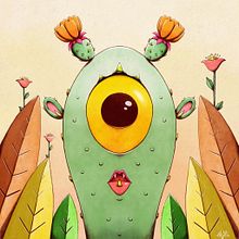 Mi Proyecto La Chumberita.Le y Lá,del curso: Técnicas y estilos de ilustración con Procreate . Desen digital, Ilustrație tradițională & Ilustrație digitală de Leyla Prieto - 09.21.2021