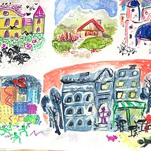 My project in Illustration Techniques to Unlock your Creativity course. Design, Traditional illustration, Fine Arts, Painting, Creativit, Creating with Kids, and Sketchbook project by Hajnalka Minaei - 09.21.2021