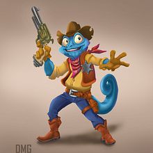 My project in Digital Painting for Characters: Color and Light course. Projekt z dziedziny Trad, c, jna ilustracja, Projektowanie postaci, Ilustracja c, frowa, Malarstwo c, frowe i Design użytkownika Dorit Gur - 21.09.2021