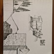 My project in Architectural Drawing: From Imagination to Conceptualization course. Architecture, Sketching, Drawing, and Architectural Illustration project by Paulo Elias - 09.27.2021