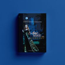 Capa e projeto gráfico do livro Amor e morte em Camelot. Design, and Editorial Design project by Géssica Marques - 09.21.2021