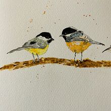 My project in Artistic Watercolor Techniques for Illustrating Birds course. Un proyecto de Ilustración tradicional, Pintura a la acuarela, Dibujo realista e Ilustración naturalista				 de Mary Jarvis - 21.09.2021
