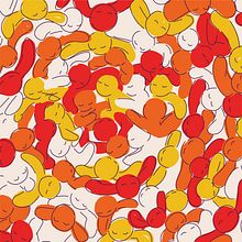 Saudade: Meu projeto do curso "Design de estampas para roupas". Traditional illustration, Pattern Design, Fashion Design, and Digital Illustration project by Maria Helena Costa da Silva - 09.22.2021