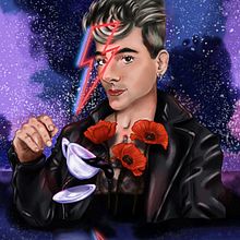 Meu projeto do curso: Retrato digital no Photoshop com um toque de fantasia. Traditional illustration, Drawing, Digital Illustration, Portrait Drawing, Digital Drawing, and Digital Painting project by Victor Godoi - 10.06.2021