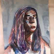 Mi projecto . Un progetto di Belle arti, Pittura, Pittura ad acquerello e Disegno di ritratti di dannyboy2021 - 22.09.2021