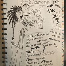 Dibujo Nivel -1. Un proyecto de Dibujo a lápiz, Dibujo, Creatividad con niños y Sketchbook de Jimi Makanas - 22.09.2021
