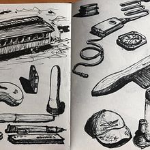 Some sketches made in the process of this course. Projekt z dziedziny Trad, c i jna ilustracja użytkownika Juan Carlos Uscátegui Mejía - 20.09.2021
