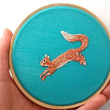 Meu projeto do curso: Bordado needle painting: recrie a beleza da vida selvagem . Broderie & Ilustrație tradițională de Cibele Barzaghi Toloi - 09.22.2021