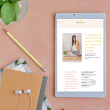 Mi Proyecto del curso: Creación de una página web en Squarespace. Een project van UX / UI, Webdesign y  Webdevelopment van Jhoan Javier Paulino Abreu - 10.07.2021