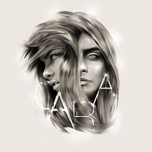DUAL PORTRAITS. Un projet de Illustration traditionnelle, Lettering , et Peinture numérique de José Bernabé - 23.09.2021
