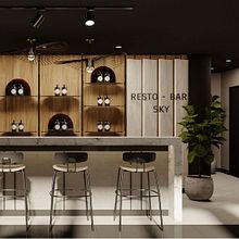 Mi Proyecto del curso: Diseño de interiores para restaurantes Ein Projekt aus dem Bereich Innenarchitektur, Innendesign, Innenarchitektur und Retail Design von Alejandra Baca Cerdan - 26.09.2021
