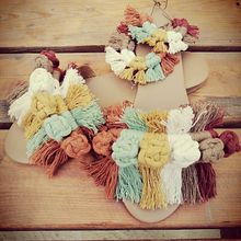 Il mio progetto del corso: Macramè: decora le tue pantofole e sandali. Projekt z dziedziny Projektowanie dodatków, Craft,  Tkactwo i Makrama użytkownika alessandra_sorresina - 23.09.2021
