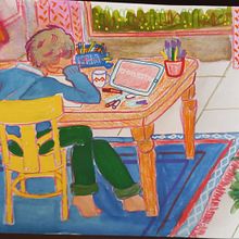 Mi Proyecto del curso: Sketchbook para explorar tu estilo de dibujo. Un progetto di Illustrazione tradizionale, Bozzetti, Creatività, Disegno, Pittura ad acquerello, Sketchbook e Pittura gouache di Guido Maria Vitale - 23.09.2021