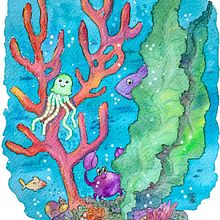 Il mio progetto del corso: Tecniche ad acquerello per illustrazioni da sogno. Un proyecto de Ilustración tradicional, Dibujo, Pintura a la acuarela e Ilustración editorial de pavaconda - 23.09.2021