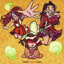 HALLOWEEN a la japonesa. Un proyecto de Ilustración tradicional de Ruth Martínez - 24.09.2021