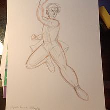 Mi Proyecto del curso: Ilustración para cómics: anatomía de un superhéroe. Traditional illustration, Character Design, Comic, Pencil Drawing, Figure Drawing, and Design project by Mariana Córdova Rodriguez - 09.22.2021