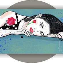 Mi Proyecto del curso: Técnicas de dibujo tradicional con Procreate. Traditional illustration, Drawing, Digital Illustration, Portrait Drawing, and Digital Drawing project by Viviana Rodriguez - 09.24.2021