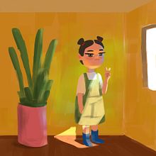 My project in Lighting Principles for Digital Painting course. Traditional illustration, Digital Illustration, and Digital Painting project by Ann Arbotante - 09.24.2021