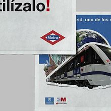 CAMPAÑAS METRO DE MADRID. Un progetto di Graphic design, Ritocco fotografico e Creatività di David Gutiérrez Villeta - 24.09.2021