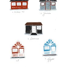 My project in Colorful City Portraits: Illustrate Your Favorite Place course. Un proyecto de Ilustración tradicional, Infografía, Dibujo, Ilustración digital, Dibujo artístico y Pintura digital de Agata Popiel-Machnicka - 24.09.2021