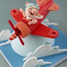 Cerdito volador . Un projet de Modélisation 3D de Carlos Lischetti - 24.09.2021