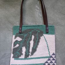 Meu projeto do curso: Tapestry: técnica de crochê para desenhar com linha . % Vinicius Duarte tarafından hazırlanan Aksesuar Tasarımı, Desen Tasarımı, El, af Sanatları, Kendin Yap, Ve Tığ işi projesi - 09.24.2021
