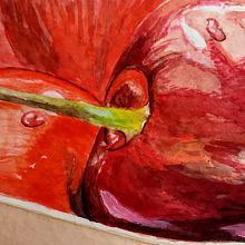 My first aquarel paintings with all the mistakes in it.. Traditional illustration project by Marijke van Mourik - 09.25.2021