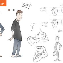 Breath sync sleep -2d animation. Een project van Animatie, 2D-animatie, 3D-animatie, Karakteranimatie, Stor y board van roy socop - 25.09.2021