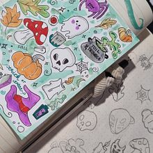 My project in Creative Doodling and Hand-Lettering for Beginners course. Traditional illustration, Lettering, Drawing, Artistic Drawing, H, and Lettering project by Rene du Plessis - 09.26.2021