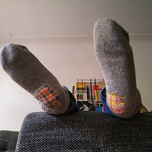 Mein Kursprojekt: Visible Mending: verleihe deiner gestrickten Kleidung Farbe. Projekt z dziedziny Projektowanie mod,  Haft,  Sz, cie,  Tkactwo, Upc i cling użytkownika Patrícia Lima Zahn - 26.09.2021