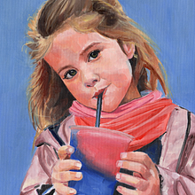 Mi Proyecto del curso: Retrato expresivo al óleo: explora la técnica alla prima. Artes plásticas, Pintura, e Pintura a óleo projeto de Begoña Blázquez Parro - 25.09.2021
