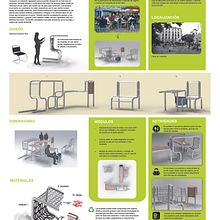 RedCiclada Lavapies. Design, and Product Design project by Judith Martín López - 07.06.2019