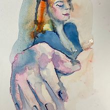 A moment to myself. Painting project by Donna Garner - 09.27.2021