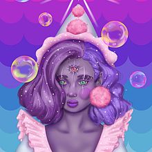 Mi Proyecto del curso: Retratos digitales de fantasía con Photoshop. Un proyecto de Ilustración tradicional, Dibujo, Ilustración digital, Dibujo de Retrato, Dibujo digital y Pintura digital de Estefany Zamorano - 27.09.2021