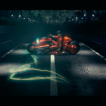kaneda's bike scene hommage - Scale Models course. Un proyecto de Fotografía, Post-producción fotográfica		, Fotografía de producto, Fotografía de estudio, Fotografía artística, Fotomontaje y Fotografía en interiores de jnoobster - 22.09.2021