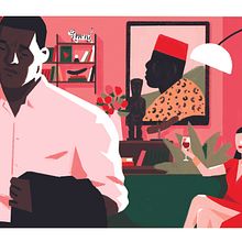 Hypersexualisation. Traditional illustration project by Kim ROSELIER - 08.01.2020